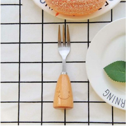빈티지 스마일 커트러리 포크