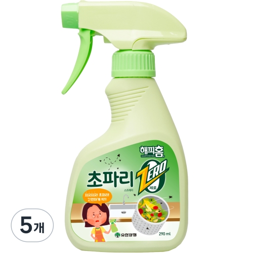 해피홈 초파리 제로 290ml (5개)