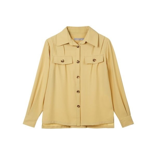 아날도바시니 포켓 포인트 블라우스 AW09BL24M_이미지