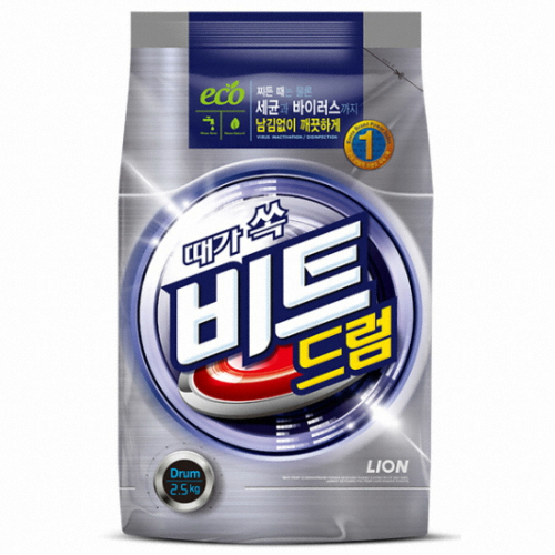 라이온코리아 비트 드럼용 리필 2.5kg (1개)