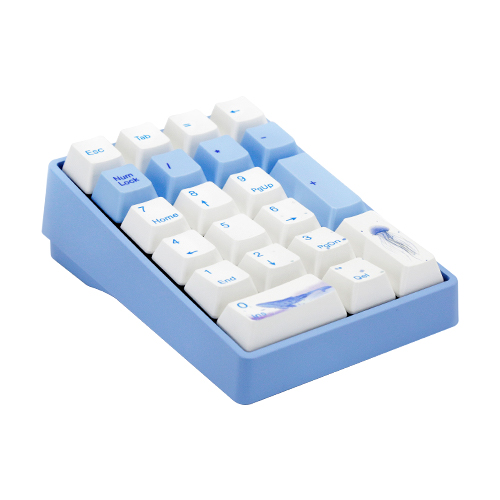 VARMILO MA21 SEA MELODY PBT 염료승화 무접점 기계식 (핑크축)_이미지