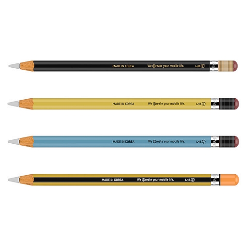 애플펜슬 1세대 풀커버 보호스킨 스티커 필름 4매입