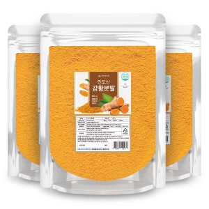 백세식품 강황가루 500g 3개 인도산 HACCP 인증제품