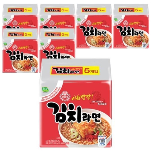 오뚜기 김치라면 120g (35개)_이미지
