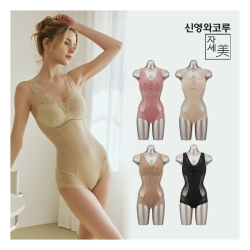 와코루 신영 25최신상 자세미 올인원 바디수트 429588_이미지