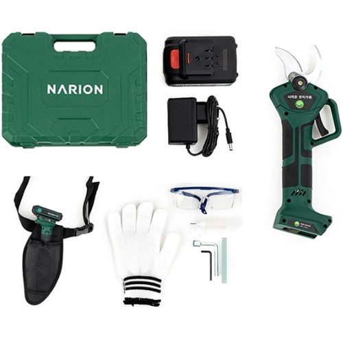 나리온  35mm 전동 전지가위 세트 HD-P35 (2.0Ah, 배터리 1개)