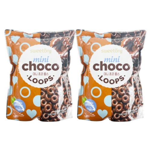 대영식품 스위토리 미니초코 룹스 1kg (2개)_이미지