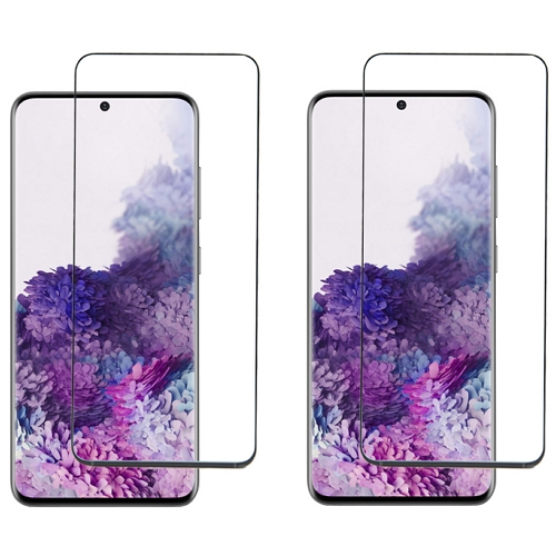 IUVO 갤럭시S20 REXX 케이스 호환형 풀커버 강화유리 보호필름 (액정 2매)_이미지