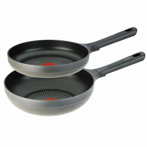 테팔 ㅤ센소리아 주물 인덕션 프라이팬 2종세트 (팬24+웍26)_이미지