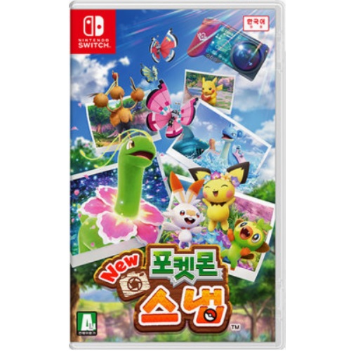 Nintendo 뉴 포켓몬 스냅 한글판 (SWITCH, 패키지칩)