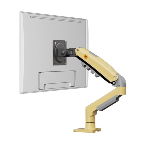 NorthBayou NB F80 싱글 모니터암 컬러 라바옐로우_이미지