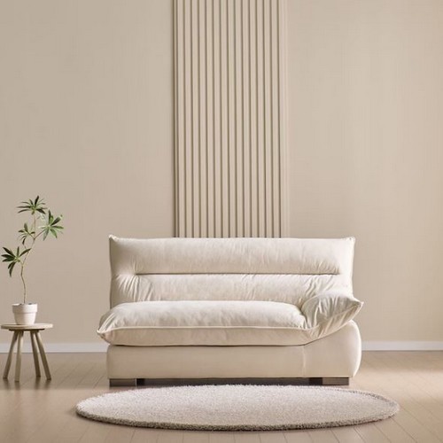 수수가구 누베스 아쿠아텍스 패브릭 소파 2인용 (스툴별도)