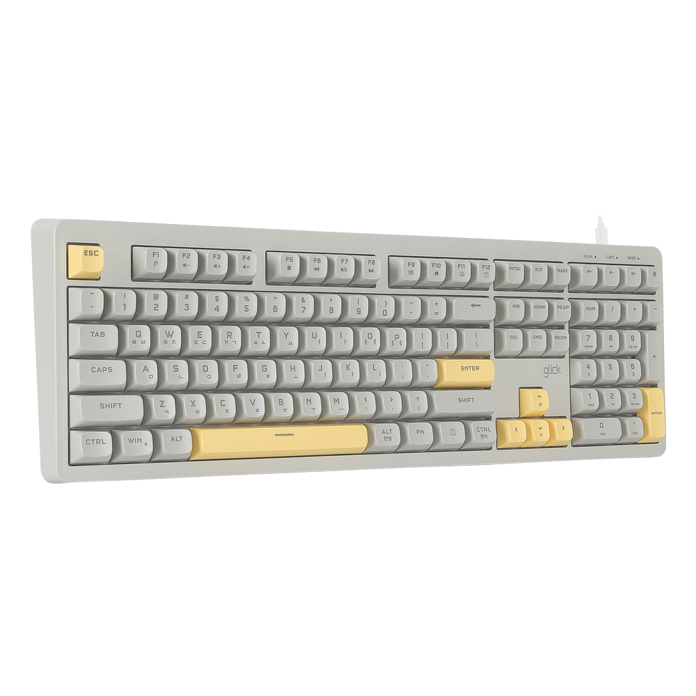 지클릭커 OPK108 (크레용 옐로우)_이미지