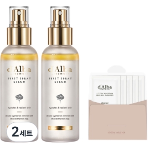 달바 화이트 트러플 퍼스트 스프레이 세럼 100ml 2p + 젤클렌저 3ml 5p 2세트_이미지