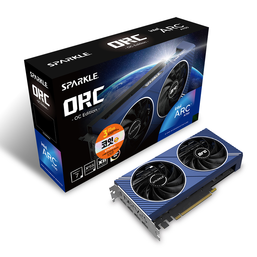 SPARKLE Arc A750 ORC OC D6 8GB