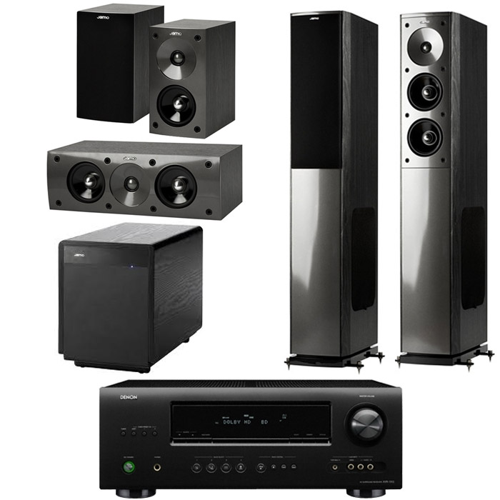 야모 S606 5.1채널 + 데논 AV리시버 (AVR-1312, SUB-250)_이미지