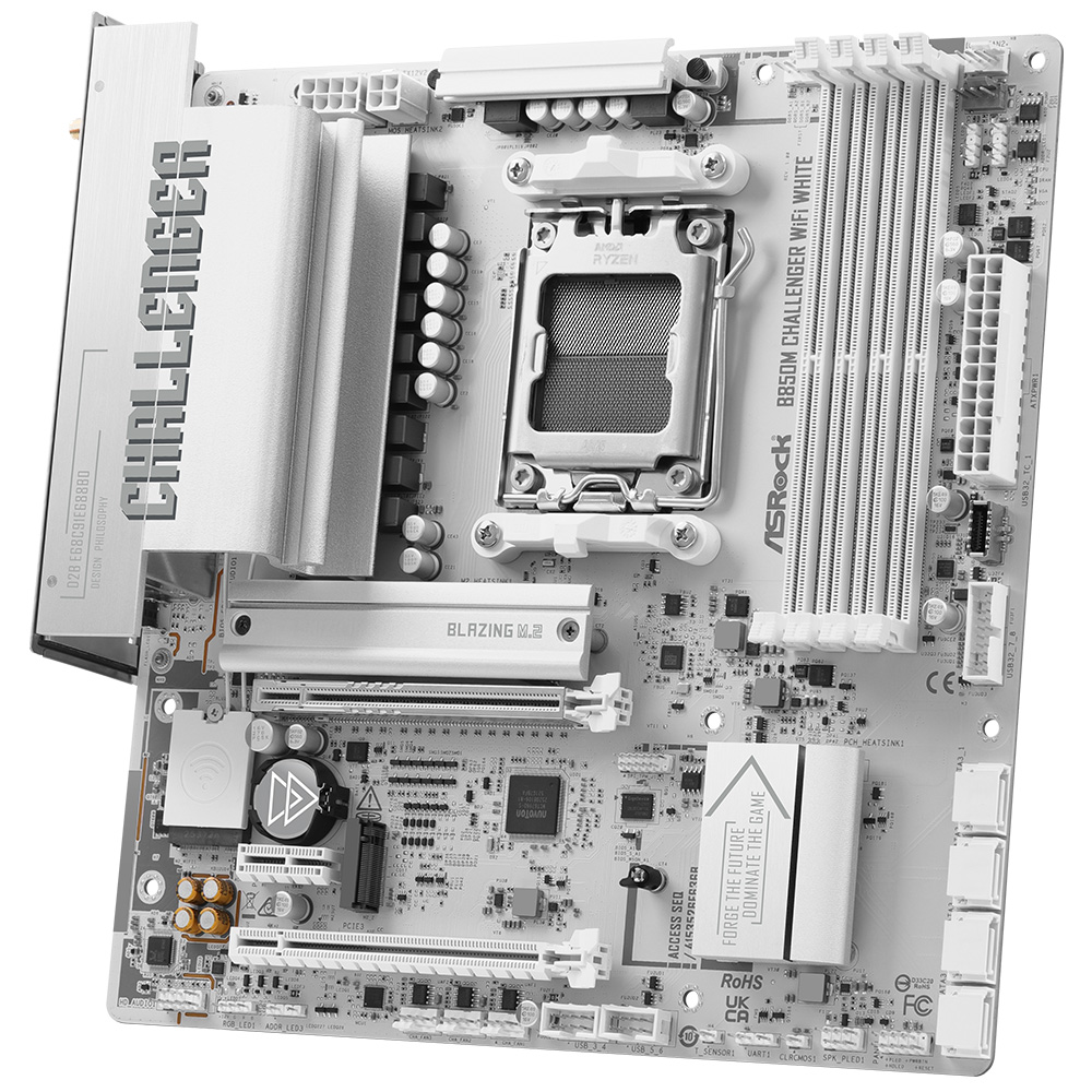 ASRock B850M Challenger WiFi 7 White 에즈윈_이미지