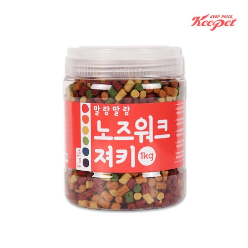 [불명] 킵펫 말랑말랑 노즈워크 져키 1kg (1개)_이미지