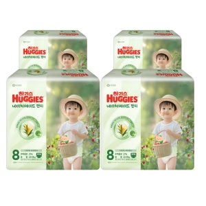 유한킴벌리 하기스 2025 네이처메이드 팬티형 8단계-공용 (108매)