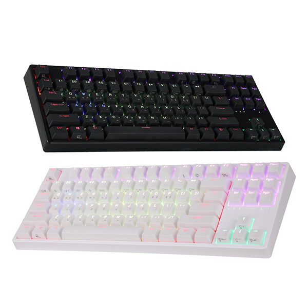 앱코 HACKER KN01 텐키리스 PBT RGB 무접점 블랙 (55g)_이미지