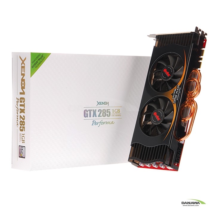 이엠텍 XENON 지포스 GTX285 퍼포마 1GB Twin Cool+_이미지