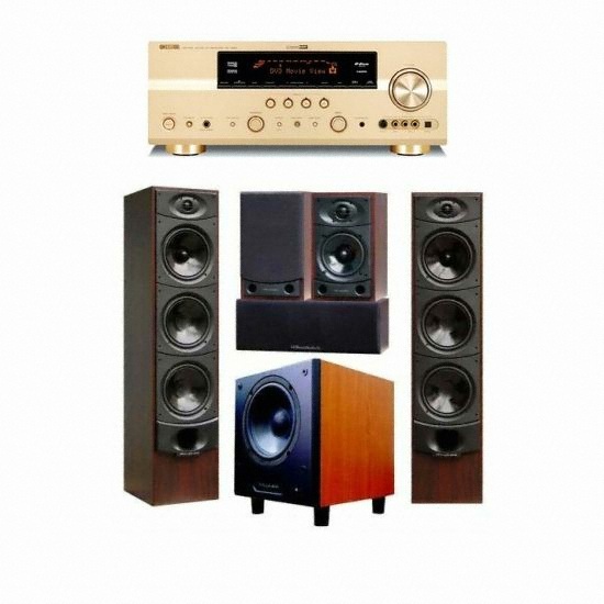 와피데일 XR-5000 5.1채널 + 야마하 AV리시버 (RX-V863, WH-210)_이미지