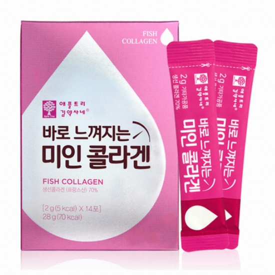 애플트리김약사네 바로 느껴지는 미인 콜라겐 14포 (6개)_이미지