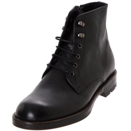 소다 레이스업 워커부츠 AMC302 (QA10, 블랙)_이미지