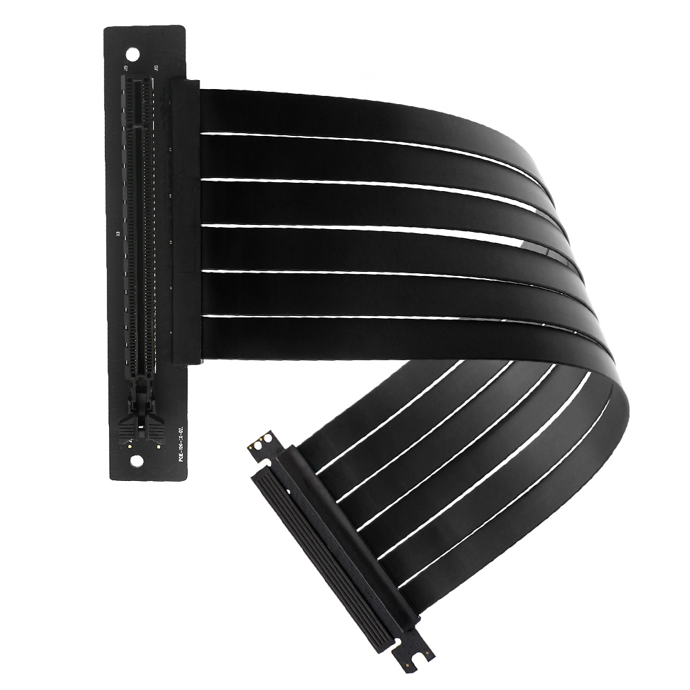 AONE PCI-E 3.0 16X 라이저케이블 300mm (블랙)