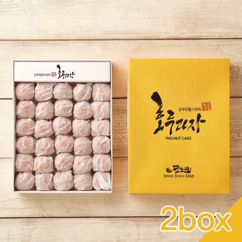 작심밀도 산지직송 천안호두과자 대 (팥,콩앙금 혼합 60알) (2개)_이미지