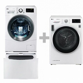 LG전자 트롬 트윈워시 F12WJWC + <b>RH9WG</b>