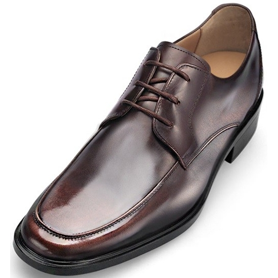 보닌 천연소가죽 심플유팁 초경량 수제 구두 SEG203DBR_이미지