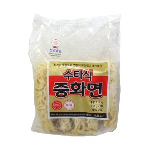 천일식품 천일냉동 수타식 중화면 1.15kg (4개)