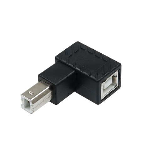 라이트컴 COMS IF900 USB 2.0 Type B 좌하향 꺾임 연장 젠더