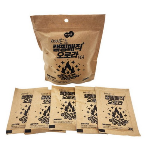 재미존 캠핑매직 오로라 30g (10개)