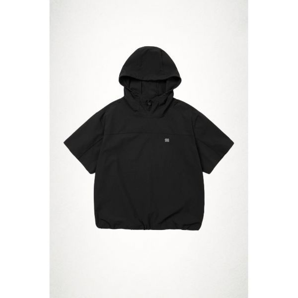 반팔 후드 티셔츠 데이팩 TVTCM25696BLK