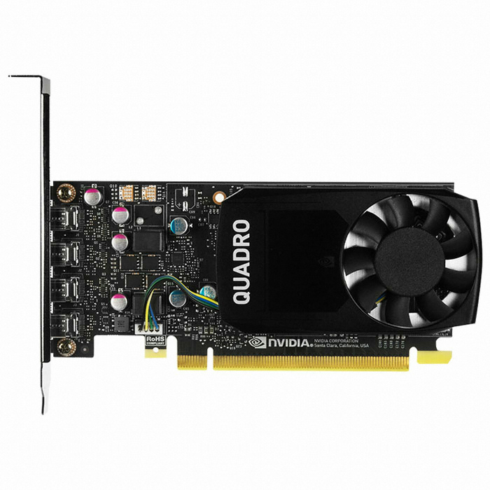 NVIDIA 쿼드로 P600 MDP to DVI D5 2GB 리더스시스템즈_이미지