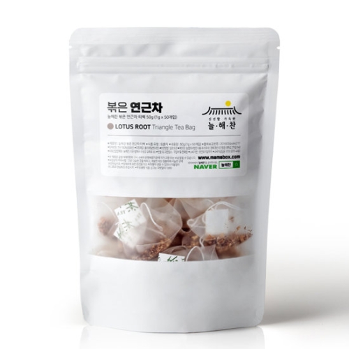 늘해찬 볶은 국산 연근차 50티백 [1개]