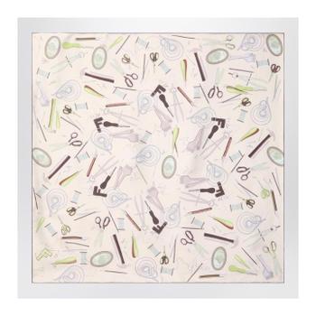 ��� Mauve rose silk foulard FXT091ATZP/XH_ -F1QW1 T