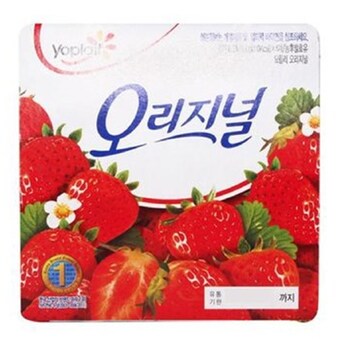 빙그레 <b>요플레</b> 오리지널 딸기 85g