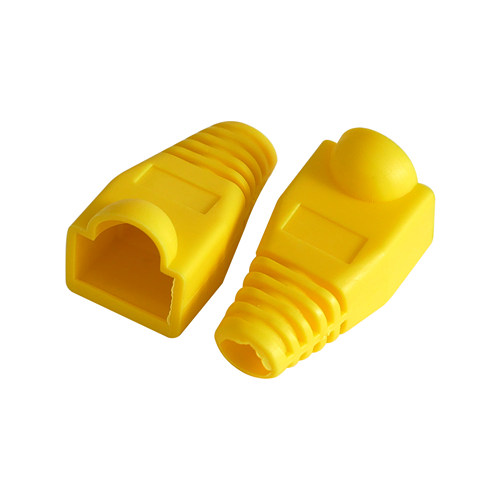 이지넷유비쿼터스 NEXTU 자부단 RJ45 통부트 (노랑, 100개)_이미지