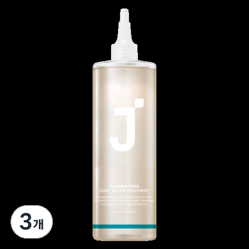 제이숲 카밍 세라 쿨 워터 헤어 트리트먼트 500ml (3개)_이미지