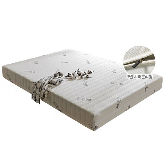 동서가구 오가닉 3D 멀티플렉스 라텍스탑 7존 독립스프링 매트리스 Q (20cm)_이미지