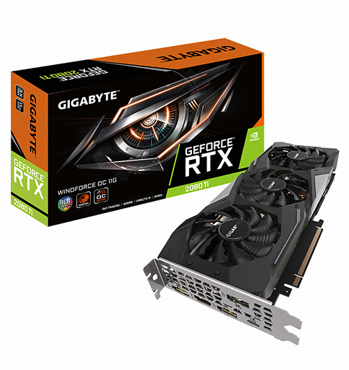 GIGABYTE 지포스 RTX 2080 Ti UDV D6 11GB 윈드포스_이미지