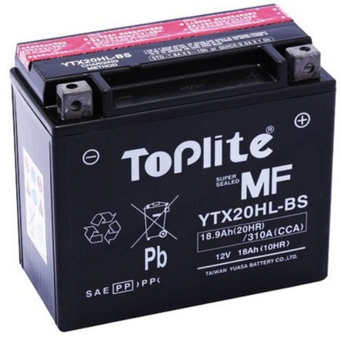 유아사 탑라이트 YTX20HL-BS