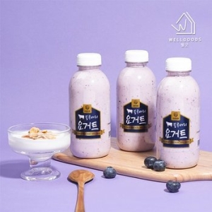 강훈목장 웰굿 수제 블루베리요거트 500ml 6_이미지