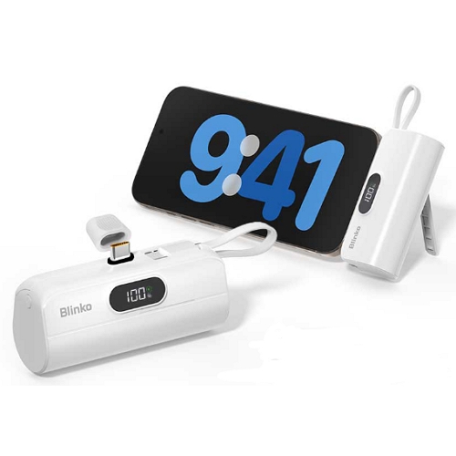 블링코 도킹형 보조배터리 DX121 5000mAh (C타입+C타입)_이미지