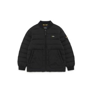 내셔널지오그래픽키즈 키즈 야구넥 경량 다운 점퍼 BEIGE (K224UDW910)_이미지