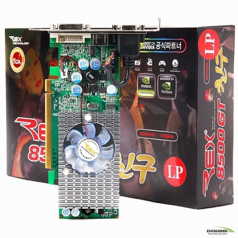 Rextech 지포스 8500GT 친구 256MB LP_이미지