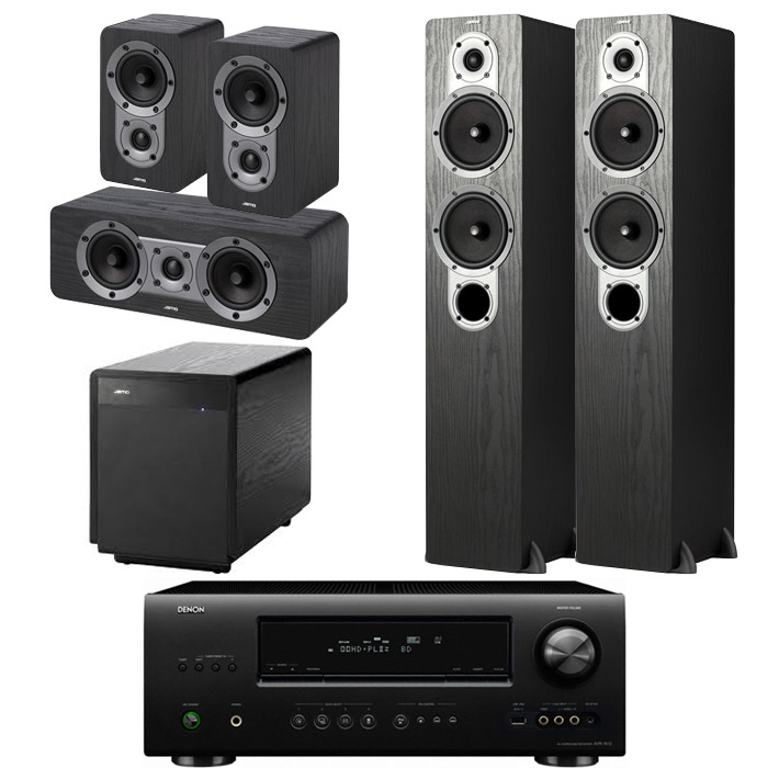 야모 S426 5.1채널 + 데논 AV리시버 (AVR-1612, SUB-250)_이미지